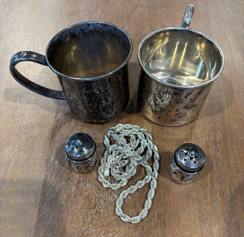 Sterling silver lot - sterling,