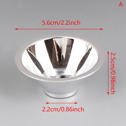 Led aluminum reflector cup - reflector, 56