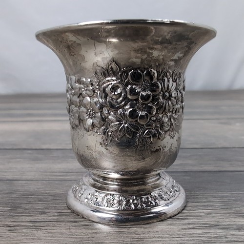 Silver plate judaica kiddush - silver,